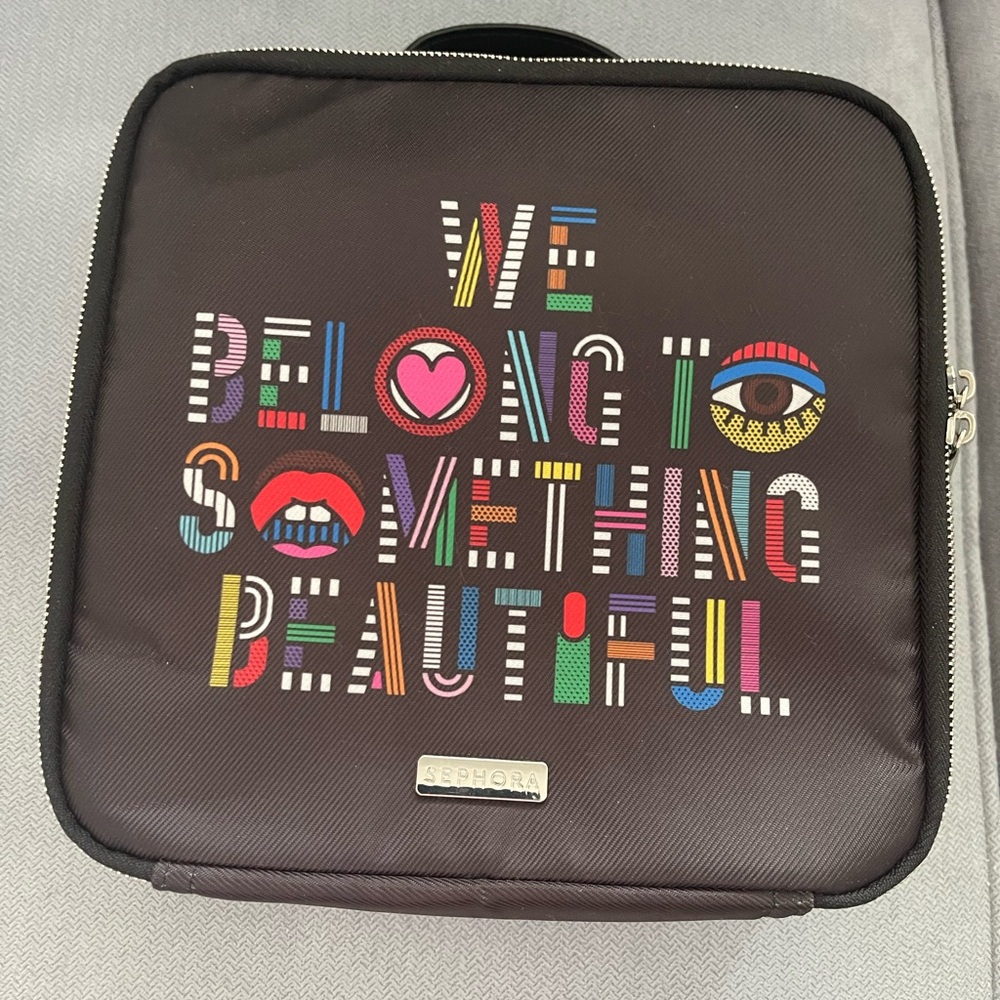 Sephora We Belong To Something Beautiful Makeup Bag